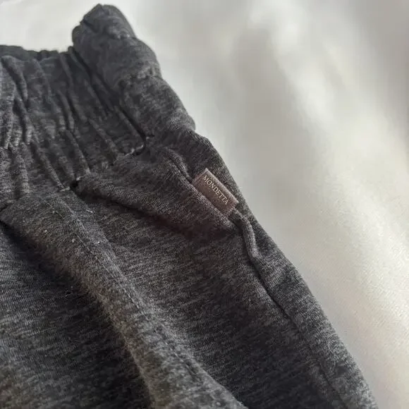 Mondetta Womens Jogger Pants, Sz L, Gray/charcoal, Elastic Waist , Front Pockets - Picture 9 of 10